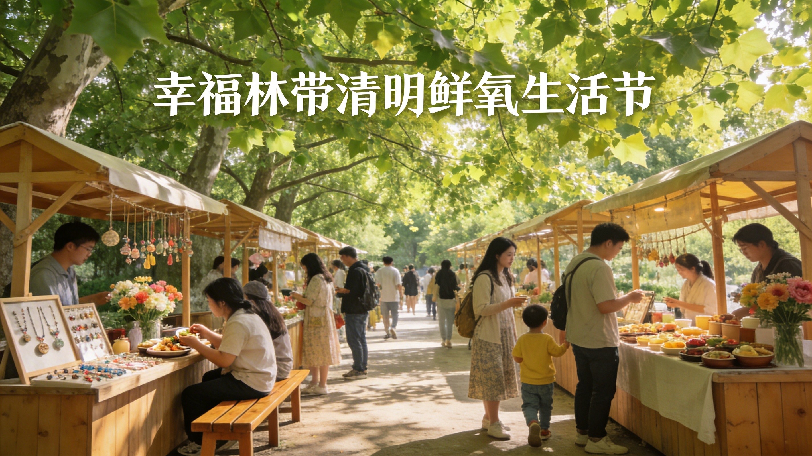 幸福林带清明鲜氧生活节——清明节假期最后一天必逛指南