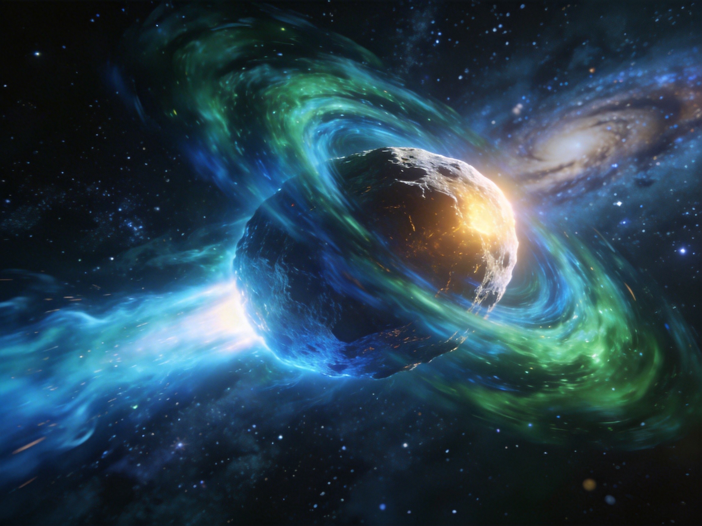 宇宙奇观！科学家首次观测到彗星"放屁"逆转自转方向