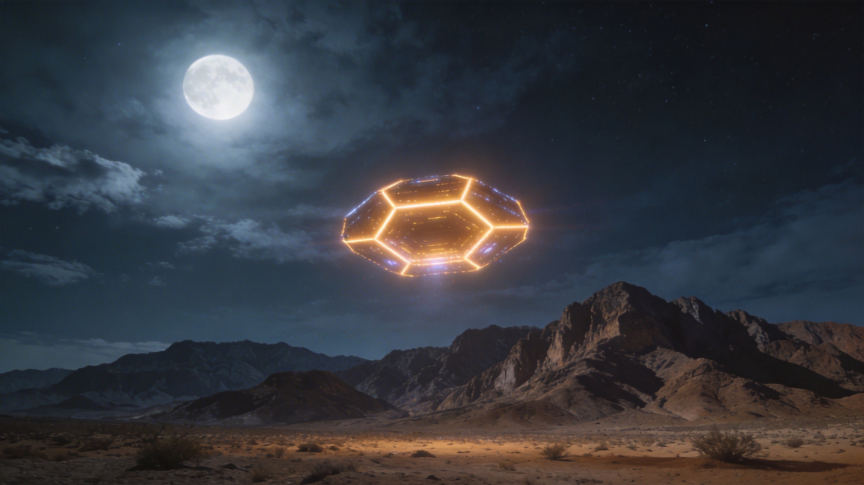 天际异象!美国沙漠惊现能变形的UFO,军方紧急调查却扑了个空