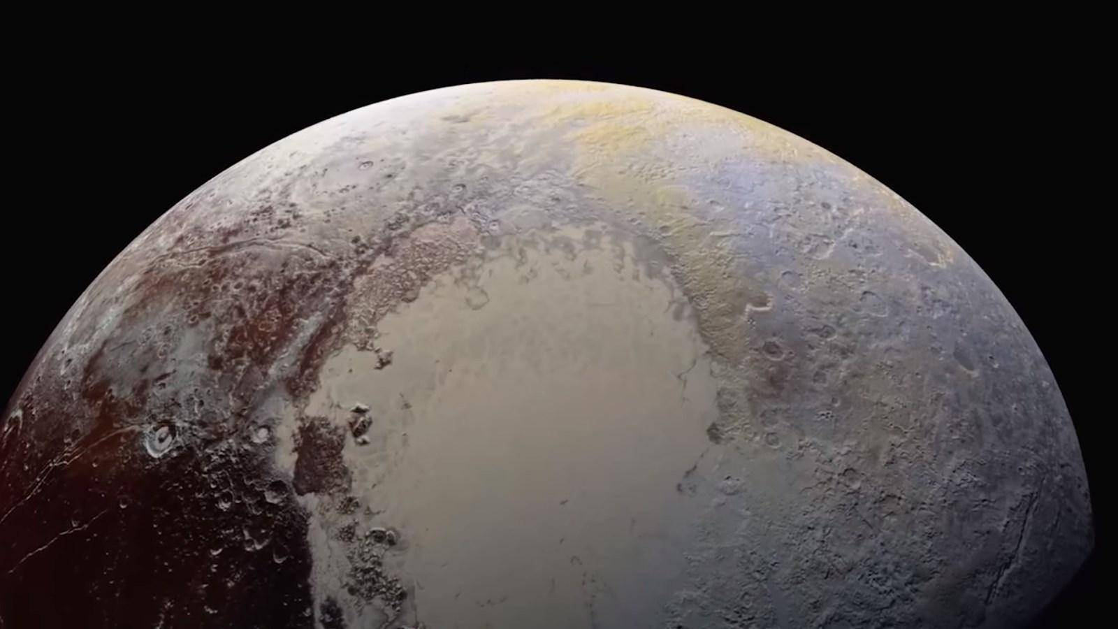 冥王星冰面