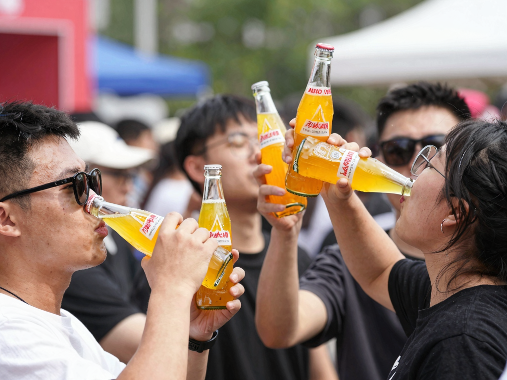 200ml冰峰一口气干完：西安人自己的速度与激情，4月18日全城开喝！