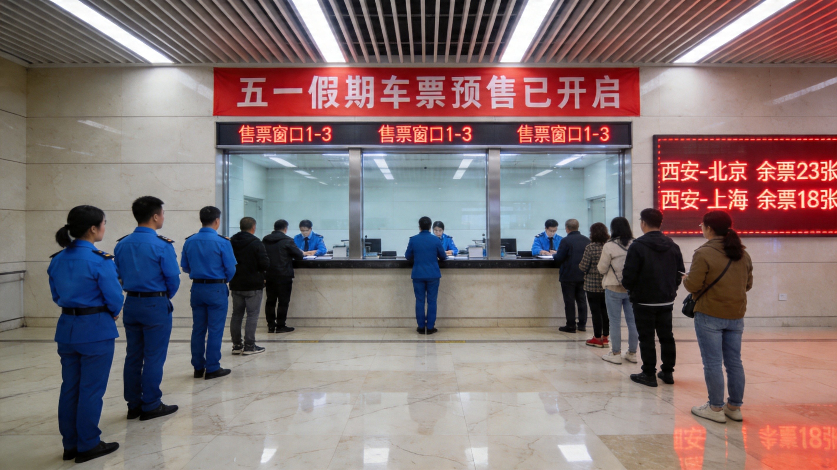 抢票倒计时！西安多家客运站开售五一假期车票，这些变化要知道