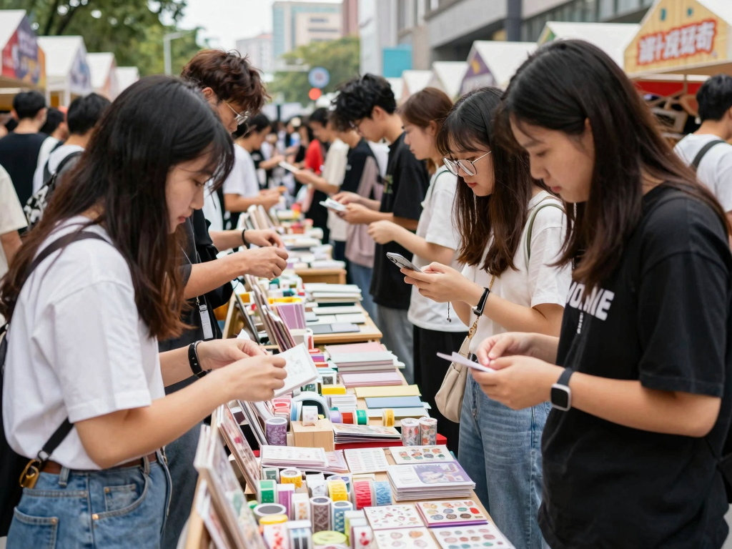 西安周末5场免费市集，手账面包文创全齐了