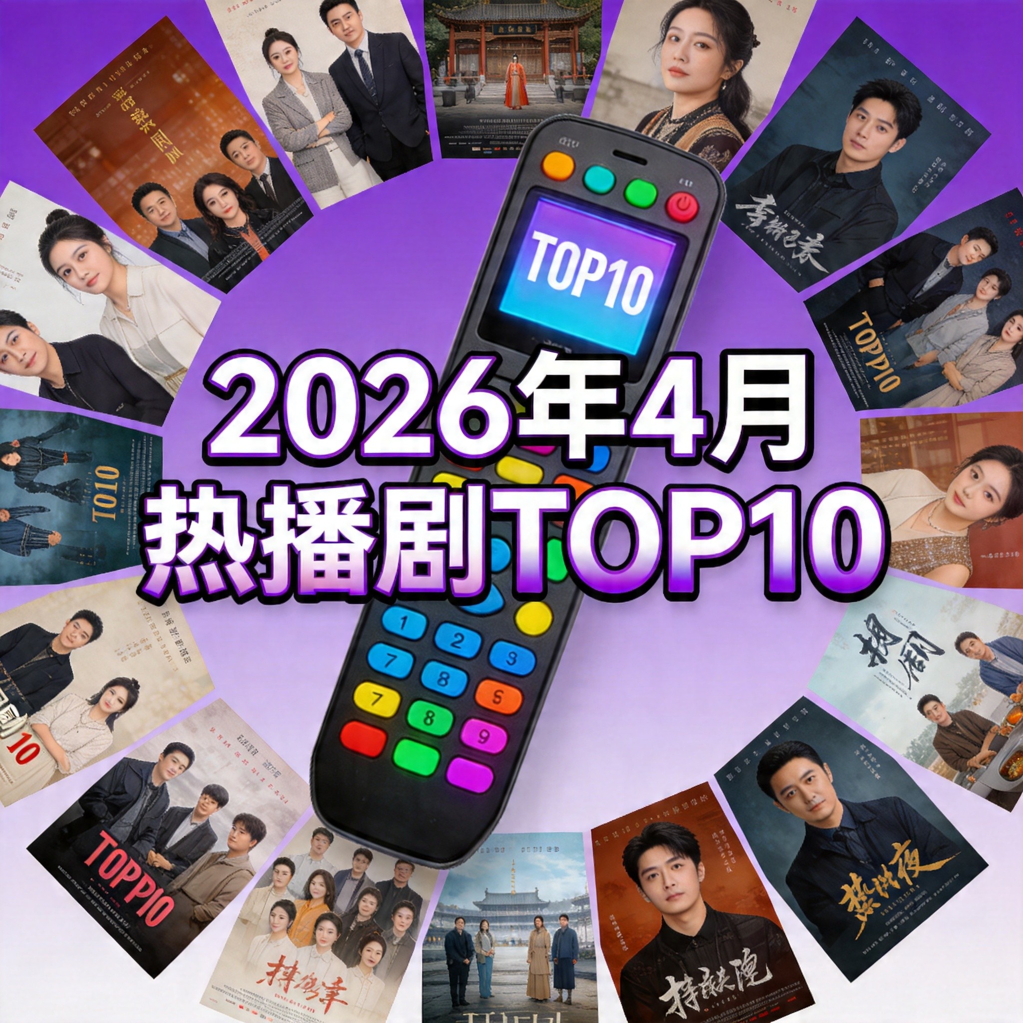 2026年4月热播剧TOP10排行
