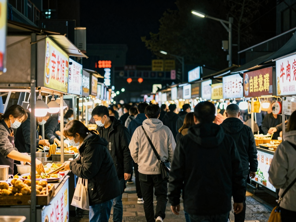 藏在高新的"深夜食堂"：本地人扎堆的甘家寨夜市，凌晨2点还堵人