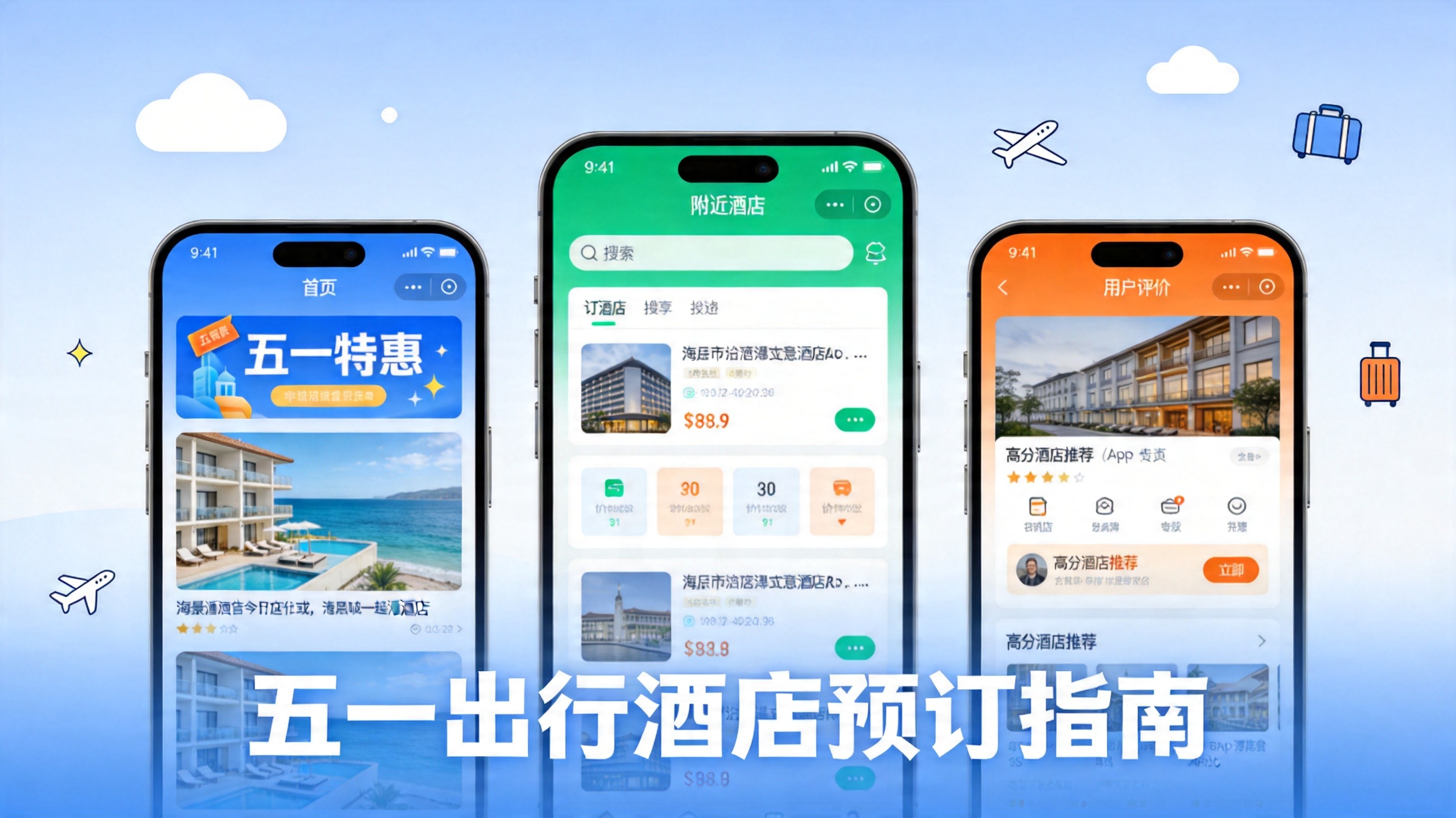 五一订酒店哪家强？5大平台实测对比，看完不再花冤枉钱