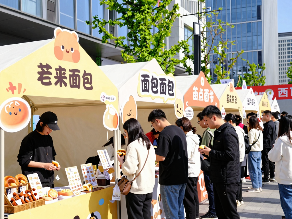 "发酵了3天还没完"：南飞鸿这场面包节2.0，西安人今天还有机会冲