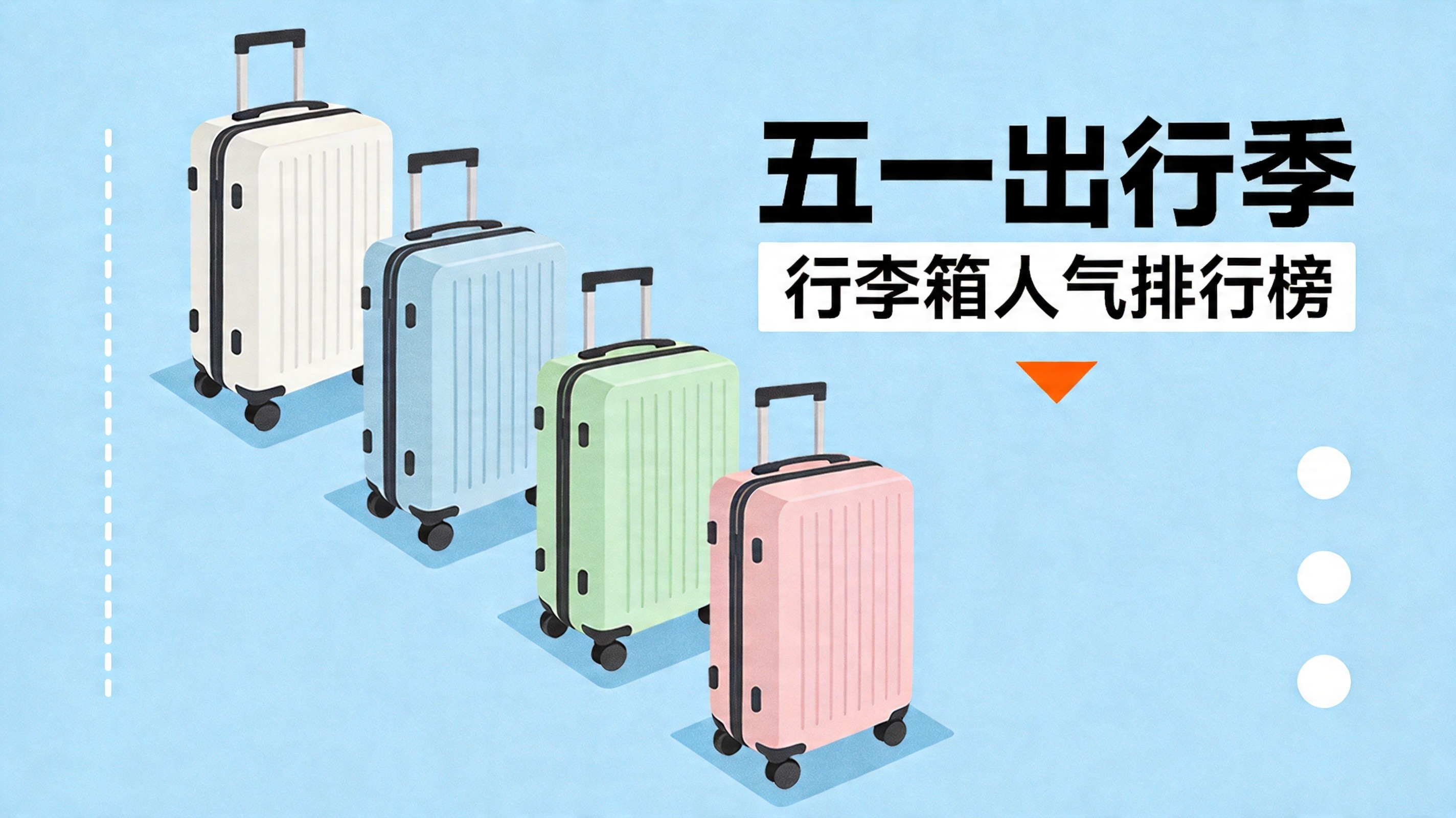 五一行李箱品牌大比拼，300-1500元档谁更值得买？