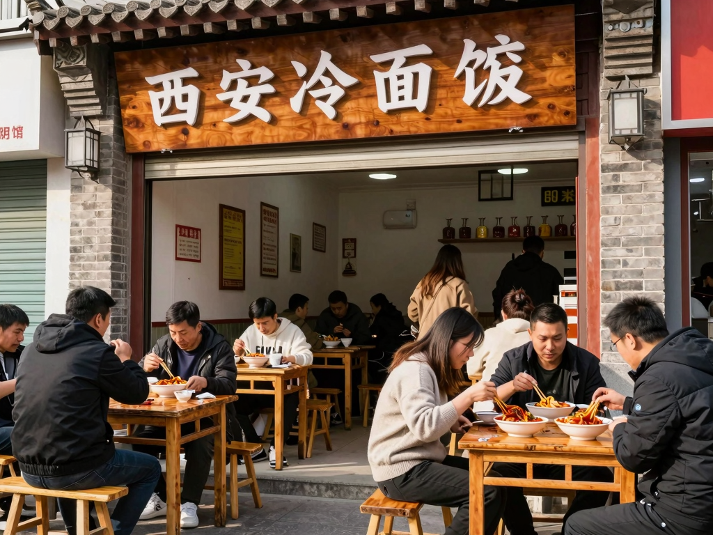 谷雨一过西安人就馋这口：4种凉皮4家老店，你站哪派？