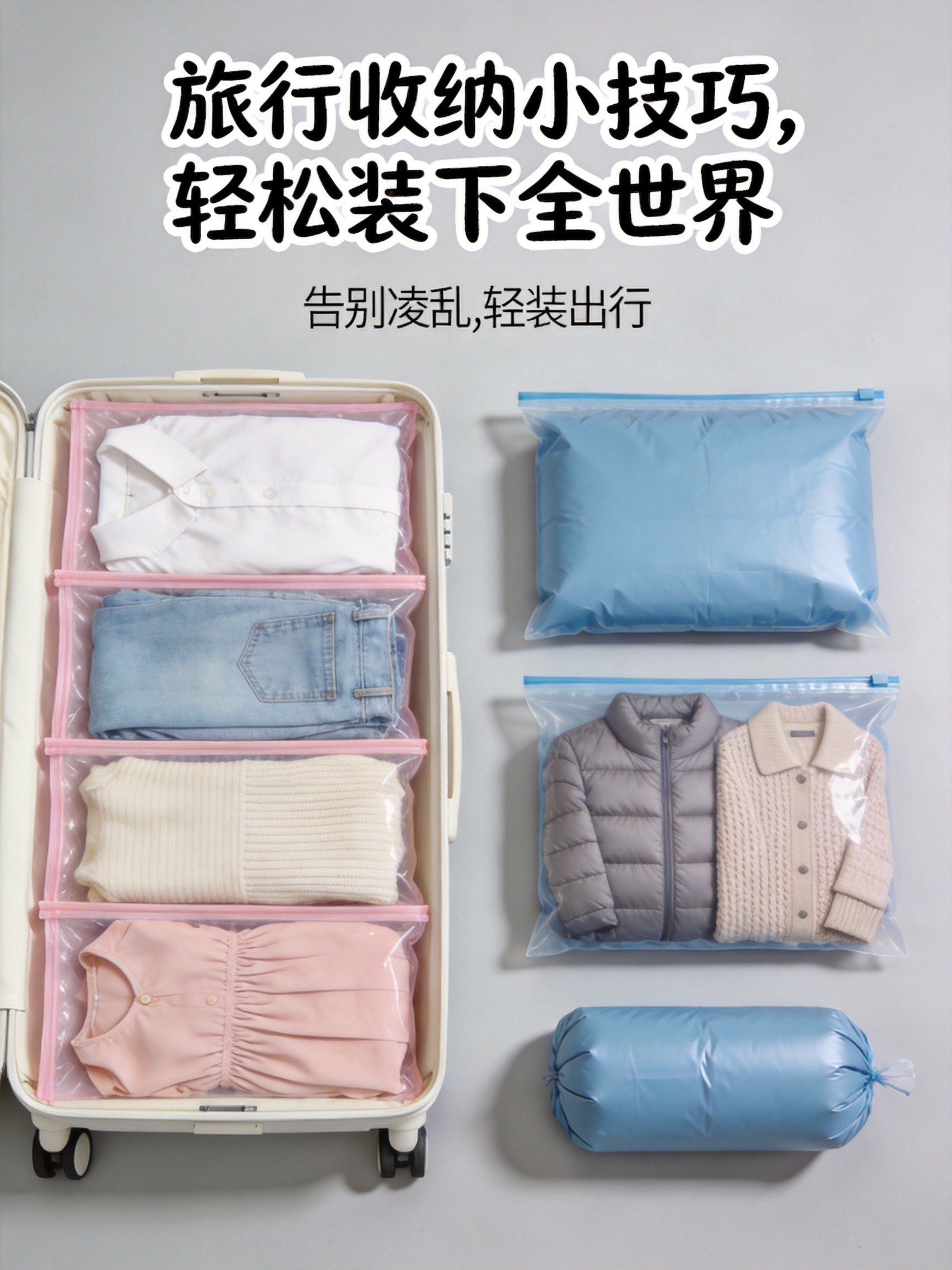 换季收纳方案对比：真空压缩袋 vs 折叠收纳盒，哪种更适合你？