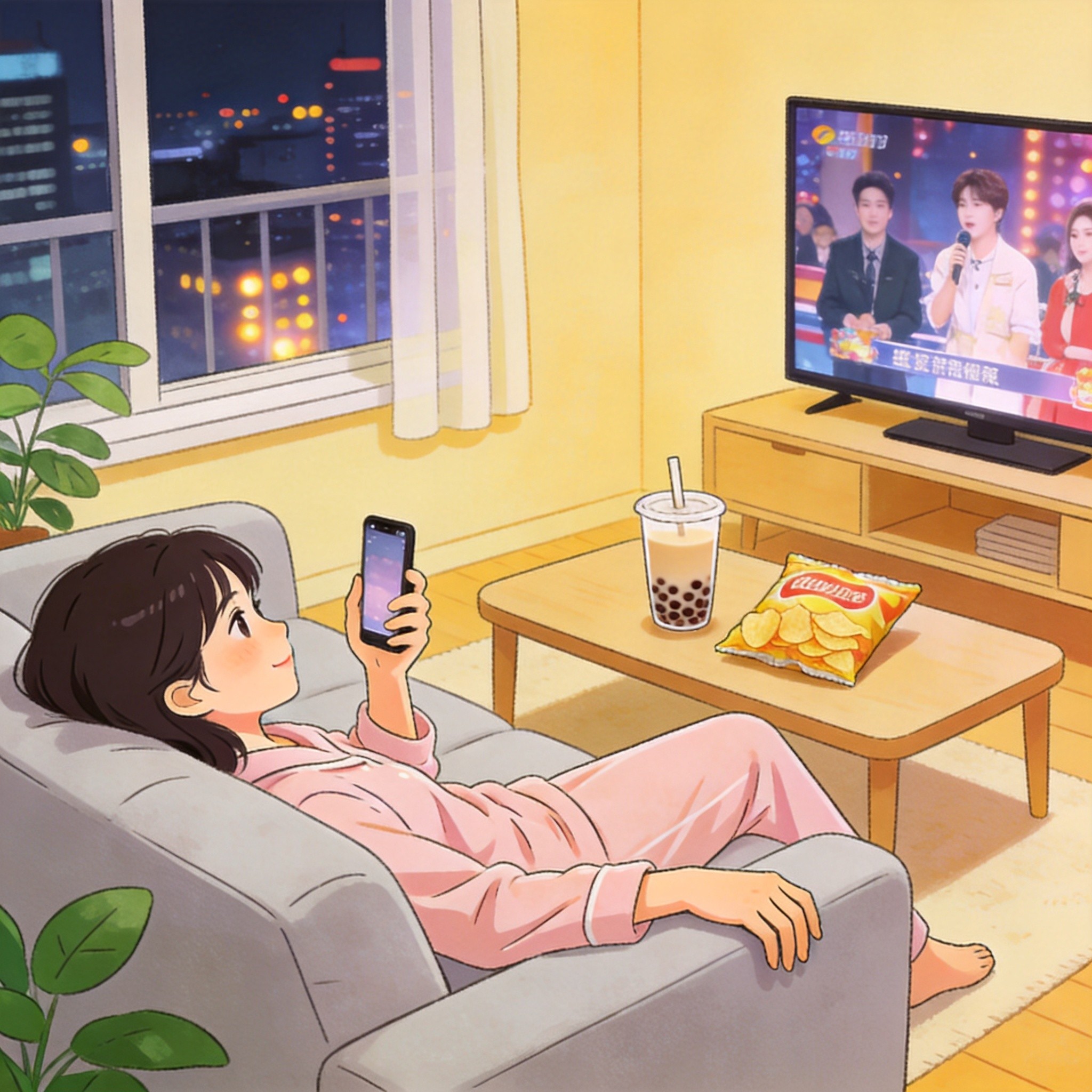 宅家放松