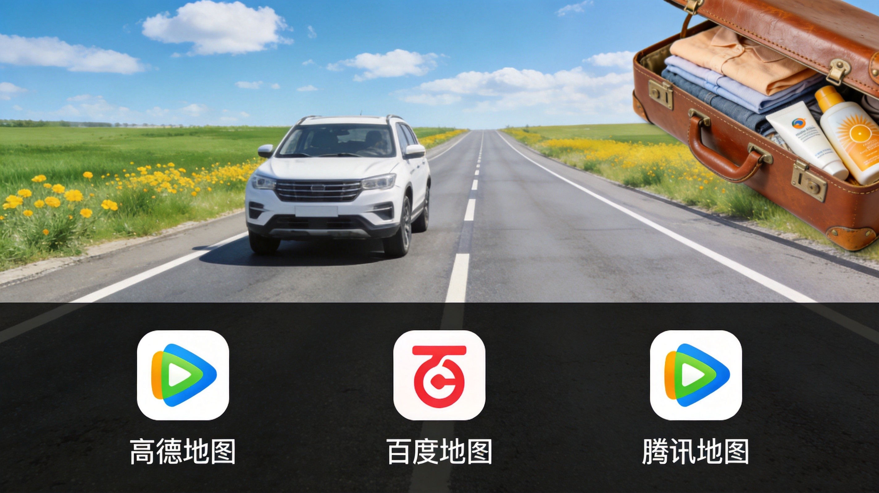 五一出游手机里的地图该留谁？实测对比给你答案