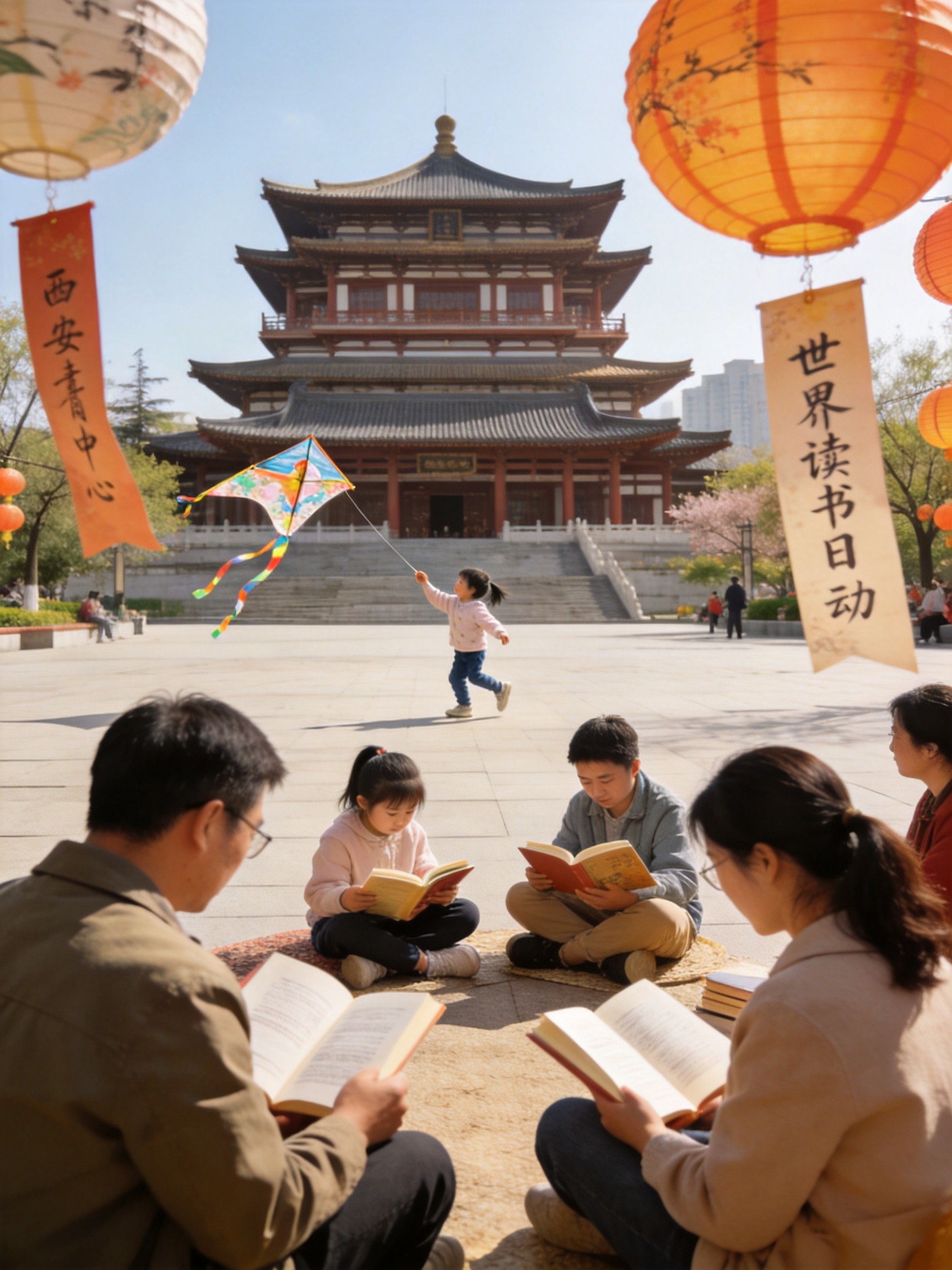 古城书香浓！西安今天300 场活动闹读书日