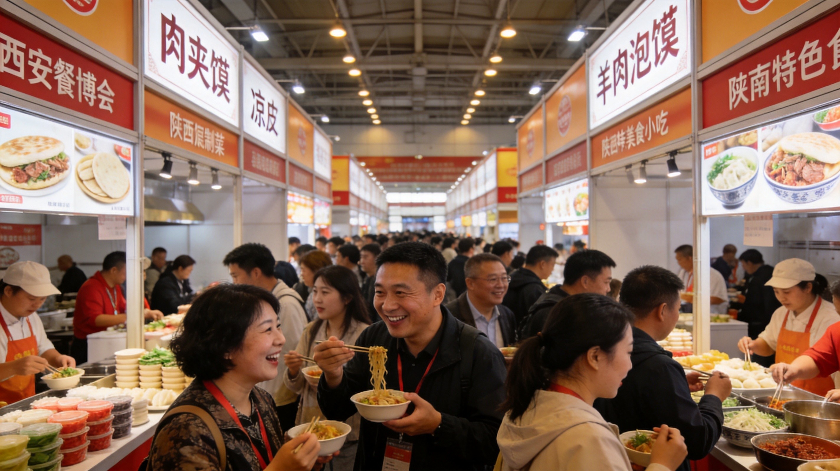 西安今天这场餐博会，把我馋哭了！