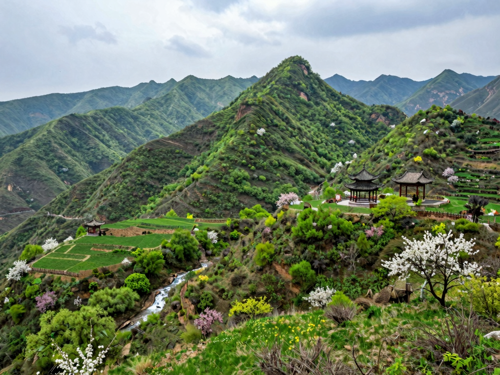 少华山风光