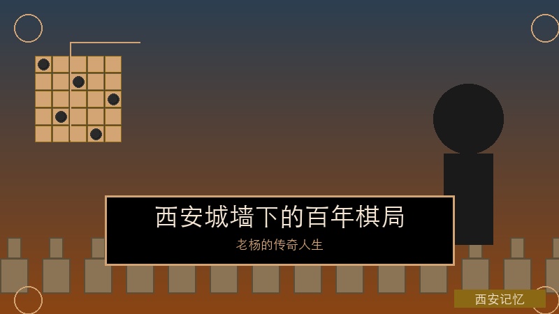 西安城墙根下，那个下了六十年棋的老人走了，留下满城怅惘与无数人的回忆&hellip;&hellip;