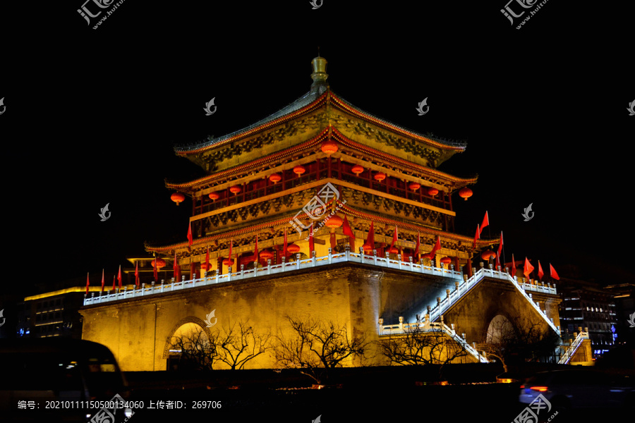 钟楼底下藏着一条暗河？六百年前那场惊天动地的蛟龙传说，老西安人至今不敢忘！