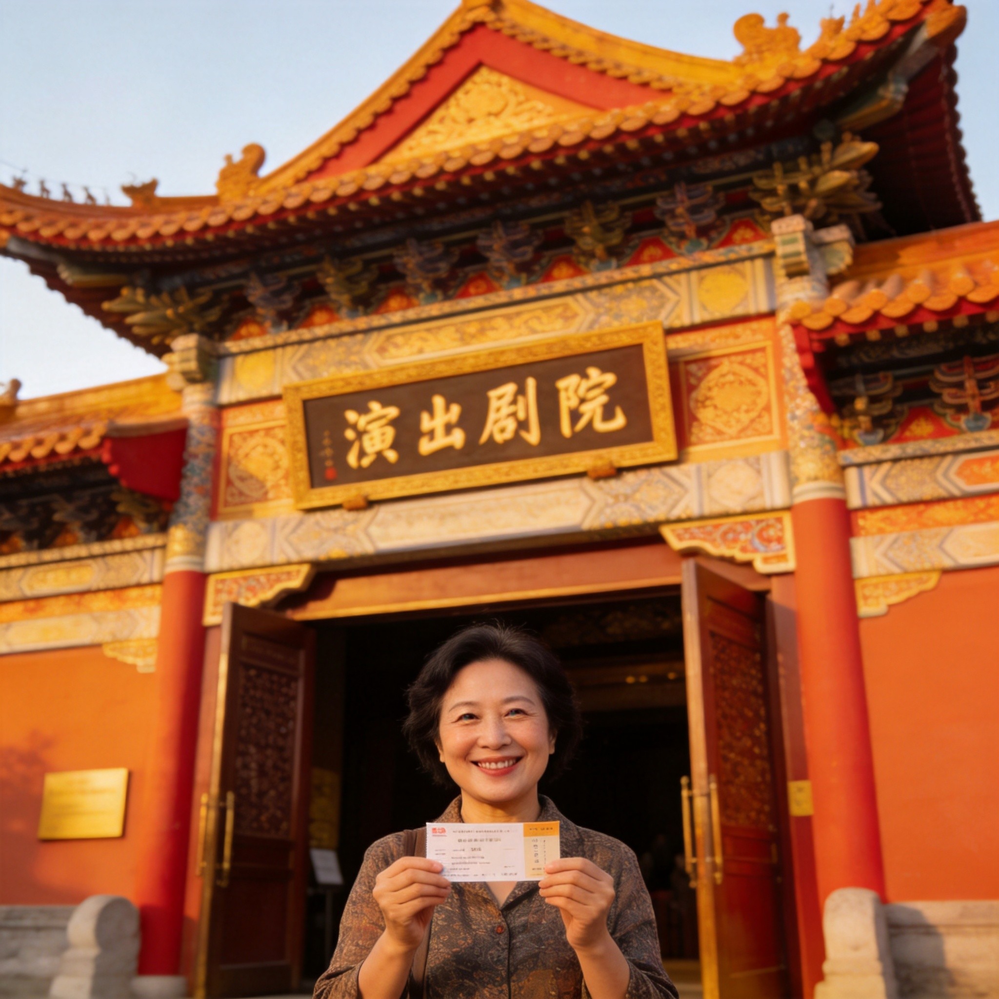 市民看演出