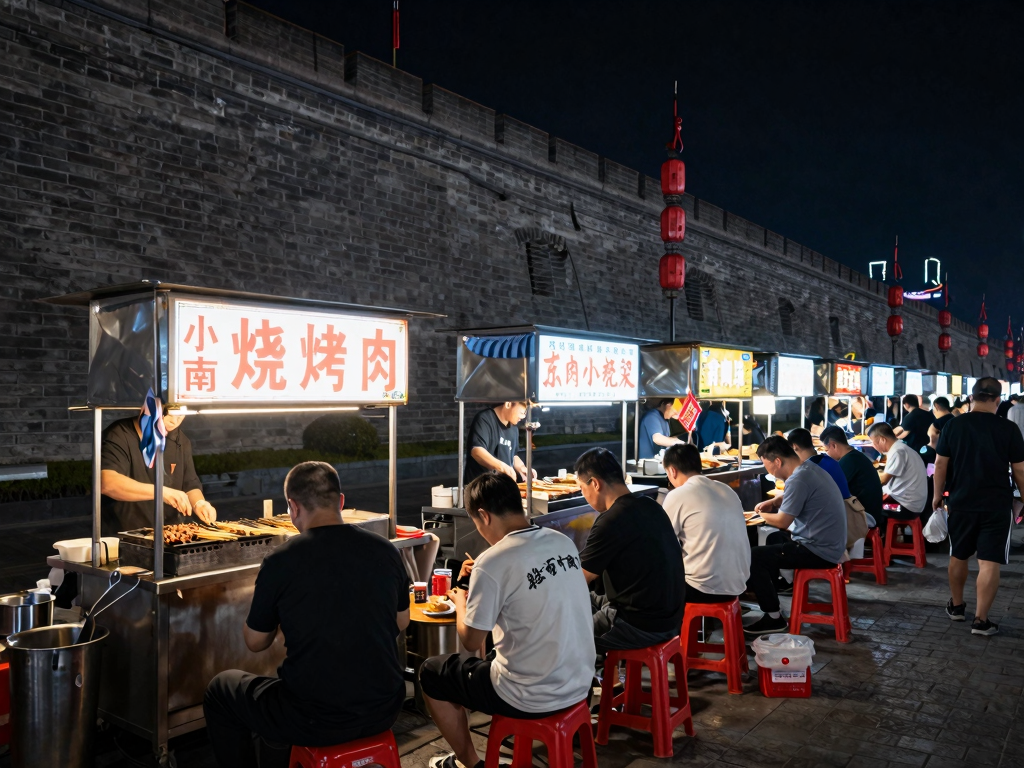 小南门夜市烟火气