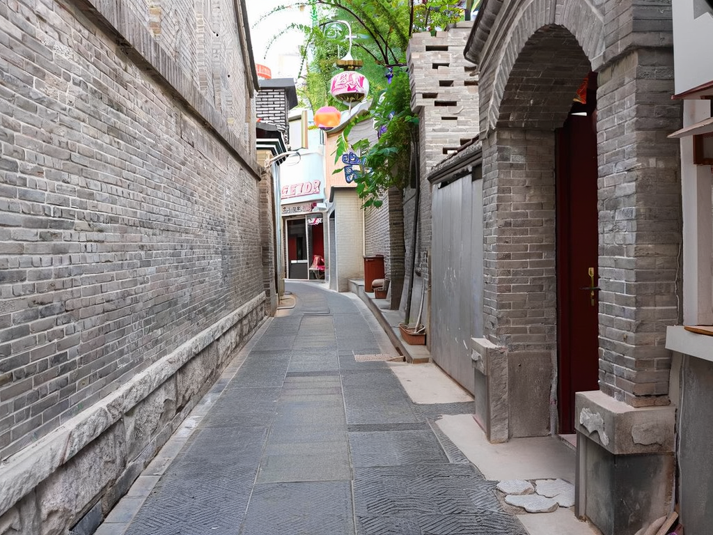 回坊街景