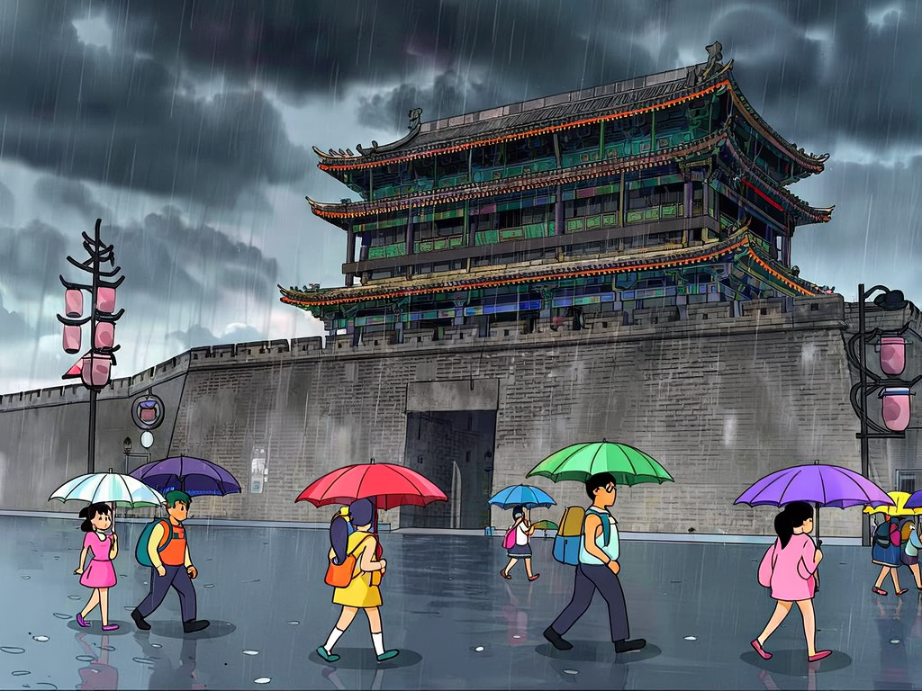 西安暴雨