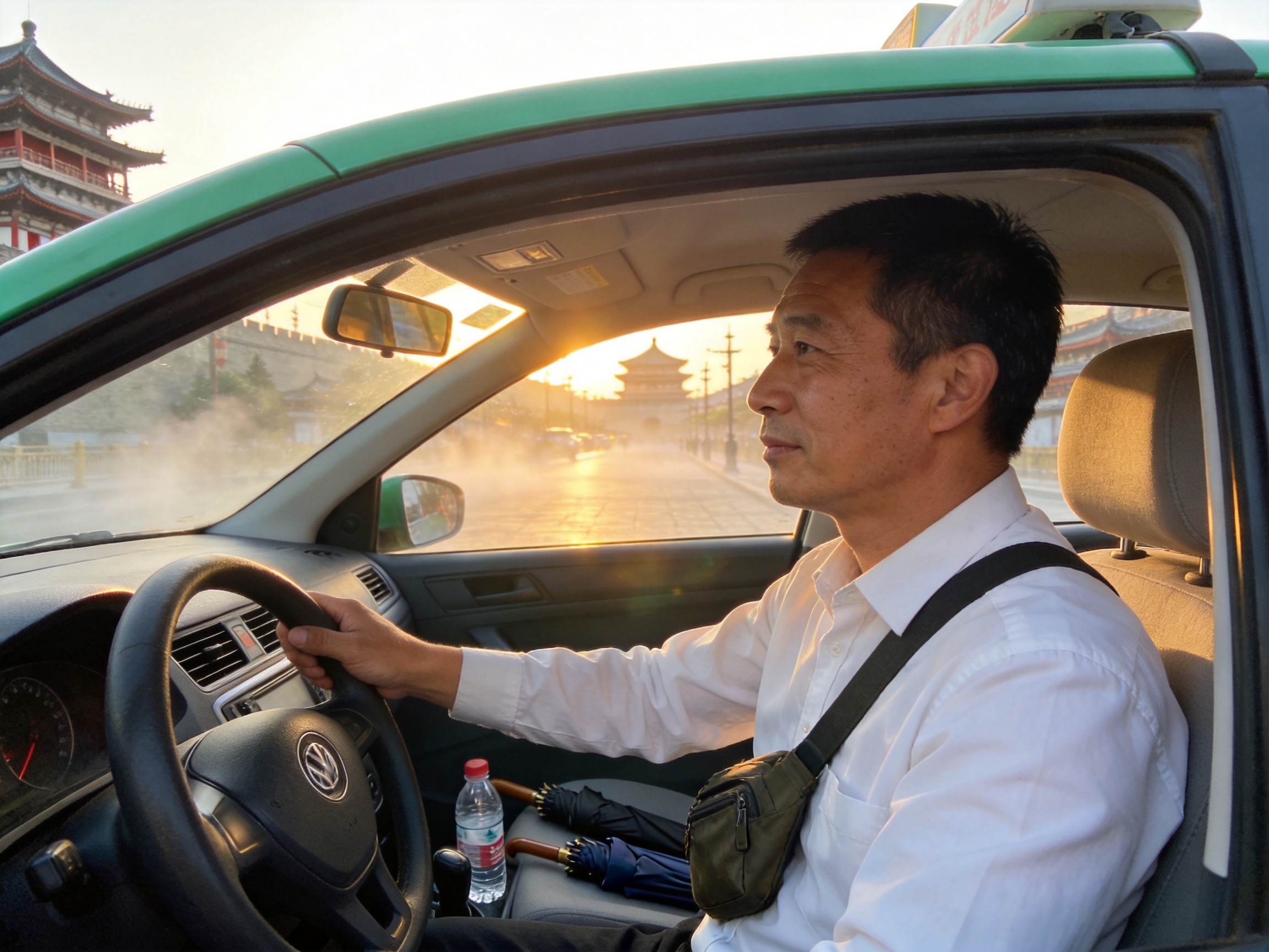 西安这条送考路，有人一跑就是23年