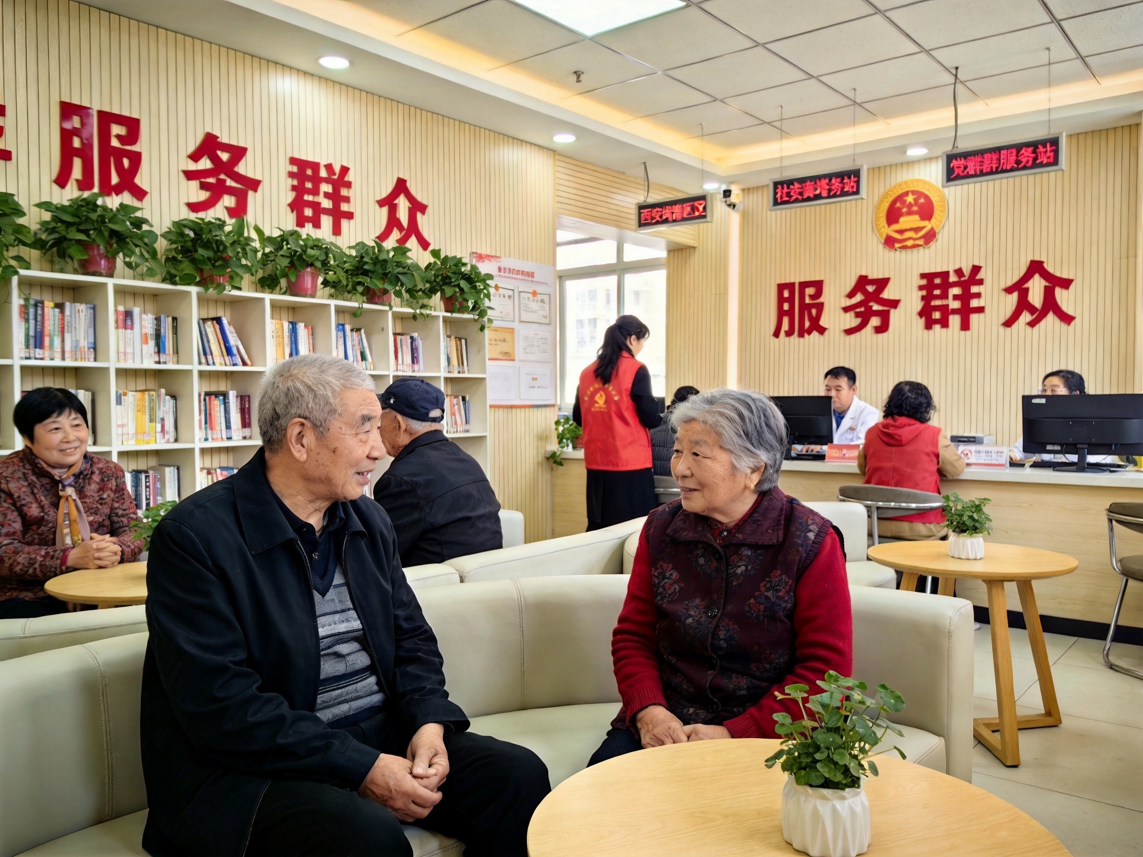 楼下的服务站，把服务送到家门口