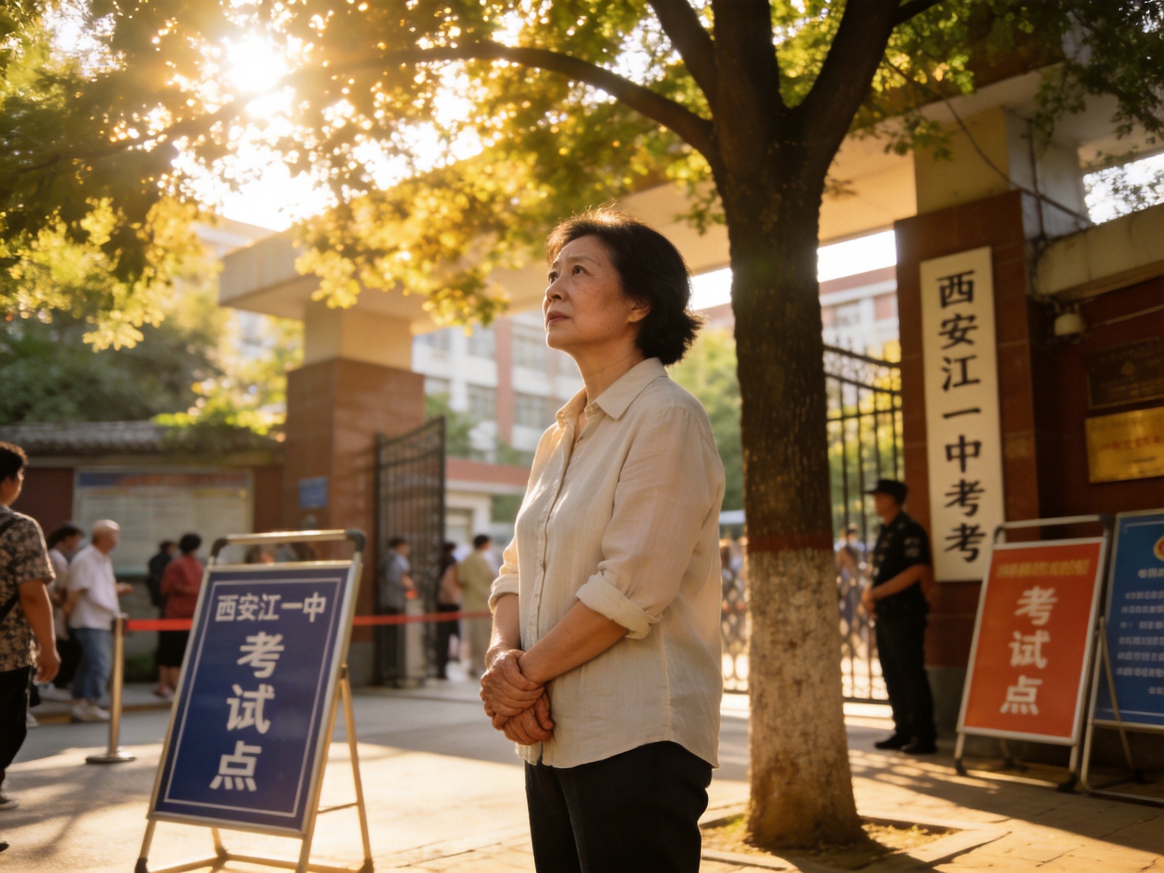 考场外多等20分钟的母亲：西安这个特殊考生的故事看哭无数人